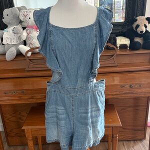 Jean summer romper